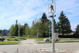 AC RRFB Roundabout UBC - Solar Traffic Controls