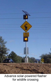 Solar Powered Elk Crossing - Solar Traffic Controls