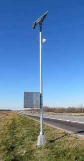 RTMS Solar Powered Roadway Sensor with Radio - Solar Traffic Controls